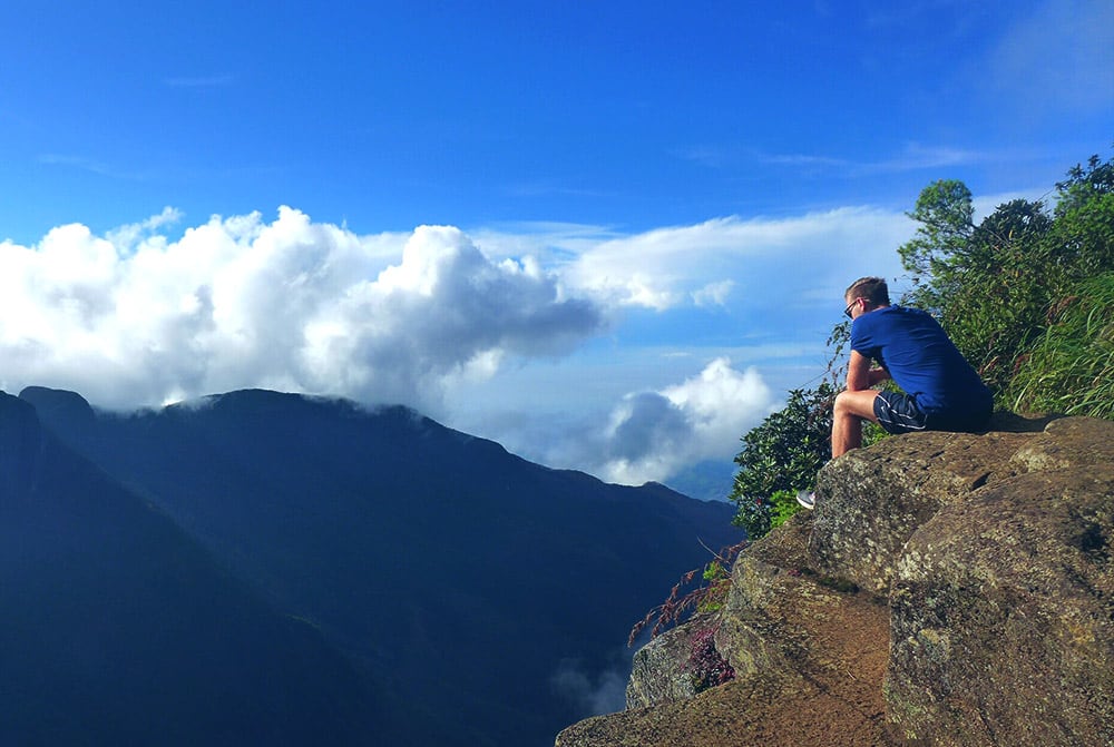 Admire the view from World's End